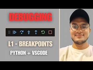 #Debugging in VSCode - Learn Breakpoints Like a Pro | VSCode #Debugger Tutorial (Lecture 1)