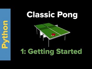 Python Game Programming Tutorial: Pong Part 1 Getting Started