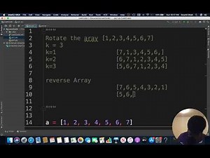 Rotate Array K Time LeetCode Array Problem Solution