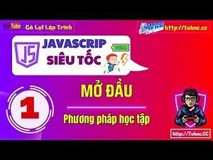 1. Introduction - Learning methods and points to note in the course - JavaScript from A to Z tuho...