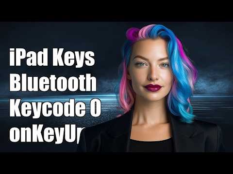 iPad Bluetooth keyboard returns keycode of 0 for any key with onKeyUp