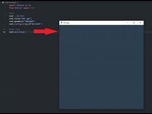 How to make a simple GUI in Python