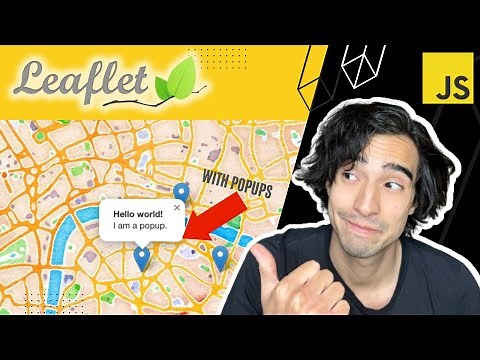 Javascript Interactive Map with Leaflet EASY (with Marker Clusters & Popups)