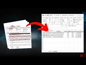 Automate Extracting Invoice Data from PDF to Excel