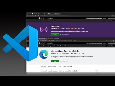 Using Live Server and Edge DevTools in VS Code