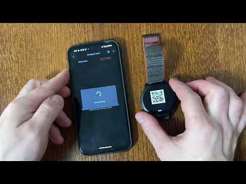 Installing watch faces with QR Faces app