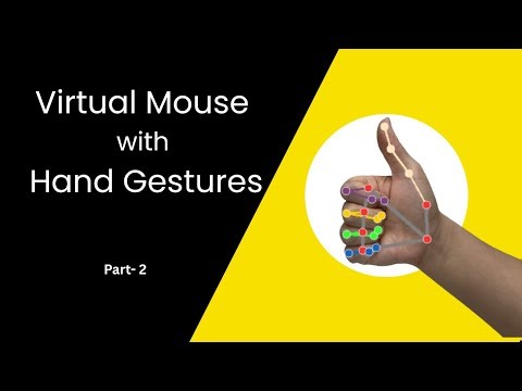 OpenCV in Python Explained | Gesture Controlled Mouse Project (Part 2)