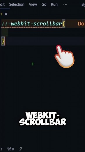 How to change the scroll bar #html #css #javascript
