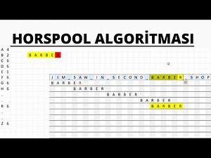 Horspool Algoritması