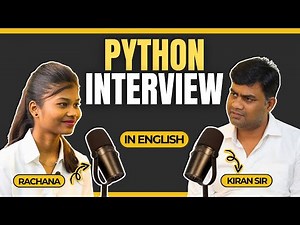 Best Python Interview Questions Answered | Mock Interview 2025!