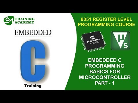 Embedded C Programming Explained Part - 1 | 8051 Register Level Programming Course