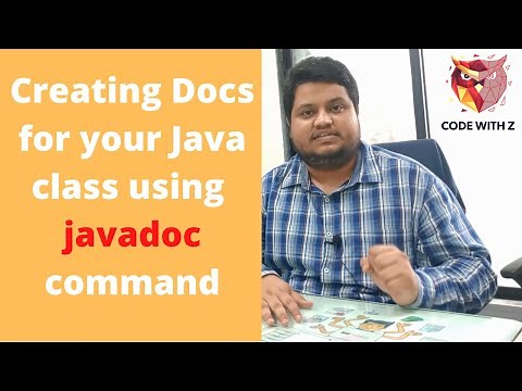 Creating Java Docs for your class using javadoc command