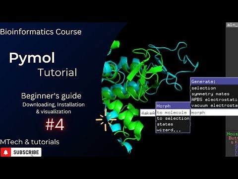 Pymol tutorial | Download, Installation, and overview