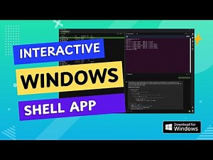How to Install Interactive Shell Windows App? Run Linux in Windows 🔥