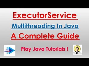 ExecutorService Java Complete Guide | ExecutorService Java | ExecutorService |ExecutorService Java 8