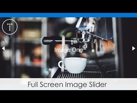 Full Screen Image Slider With HTML, CSS & JS
