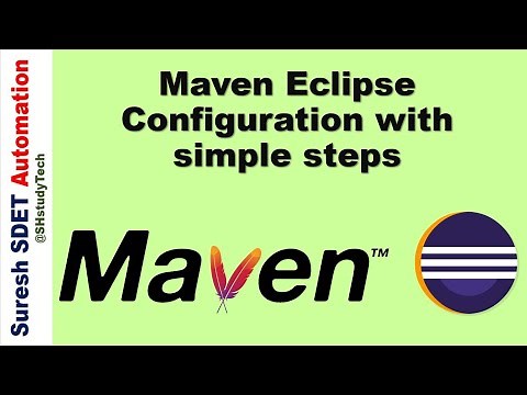 Maven Eclipse Configuration | How to install Maven in Eclipse IDE | Selenium Maven Eclipse