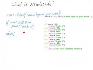 Pseudocode guide