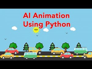 🚗 Animated Road Scene Using Python (Built with Trae AI IDE) | Step-by-Step Guide 🏙️🌞