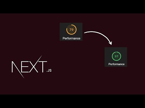 Improving page performance | Next.js