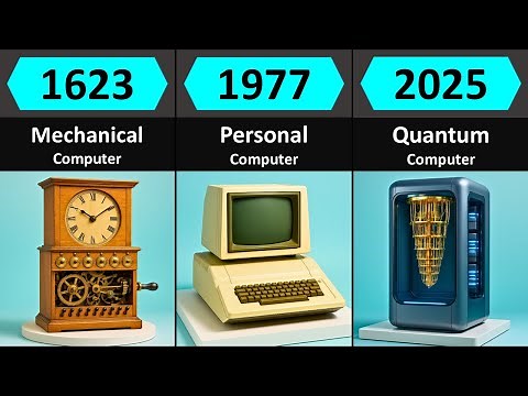 Evolution of Computers (1623–2100): Full Timeline