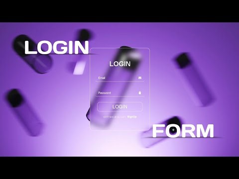 How To Create a Modern Login Form Using HTML & CSS (Step-by-Step Tutorial) | Login Form in html css