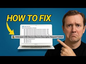 Fix “Unknown USB Device (Device Descriptor Request Failed)” - Unknown USB Device FIXED - 2025