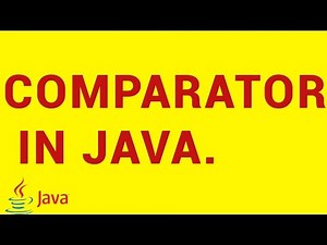 Java Comparator explained in 10 Minutes.