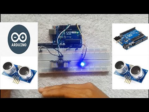 Como Encender Un Led Con El Sensor Ultrasonico HC-SR04 (ARDUINO)