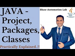 Java Project | Java Packages | Java classes Creation