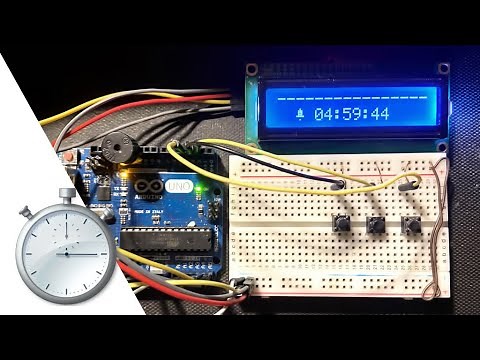 Arduino Count Down Timer LCD Screen Hours,Minute,Second -TEST PROJECT