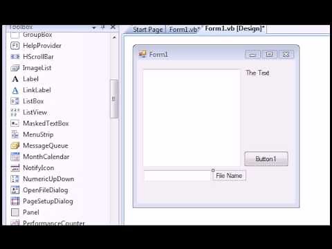VB.NET - How to read from a text file using the Stream Reader - SIMPLE Detailed Tutorial