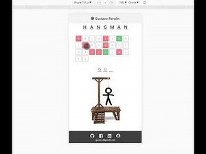 [Portfolio] - Game - Hangman - JavaScript and FlexBox