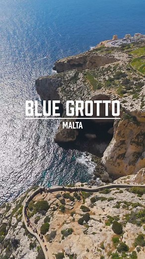 🌊 Blue Grotto, Malta’s natural wonder! Crystal-clear waters, dramatic cliffs, and magical sea caves—have you ever taken a boat ride through this stunning spot? 🚤✨👇 #SkyViewMalta #VisitMalta #BlueGrotto | SkyView Malta