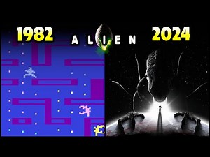 Evolution of Alien Games (1982 - 2024) - 43 Games