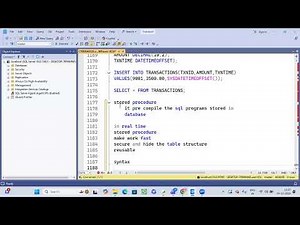 “Stored Procedures in SQL Server part-1 | Complete Beginner to Advanced"|#svcodeacademy #sqlserver