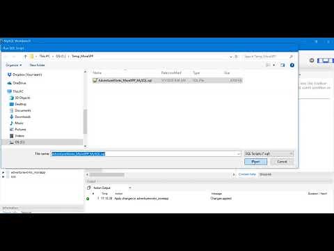 AdventureWorks MoreSPP Setup MySQL