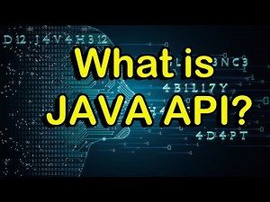 What is Java API?