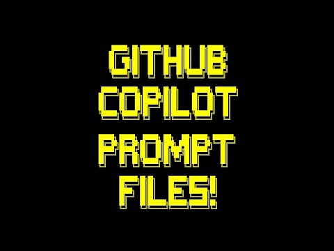 How to Use Prompt Files in GitHub Copilot VS Code