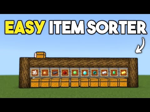 Ultimate Minecraft Item Sorter Tutorial - Organize Your Chests with Ease!