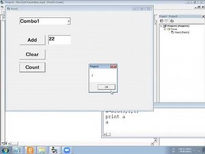 VB6 Practical : 07 List box and Combo box