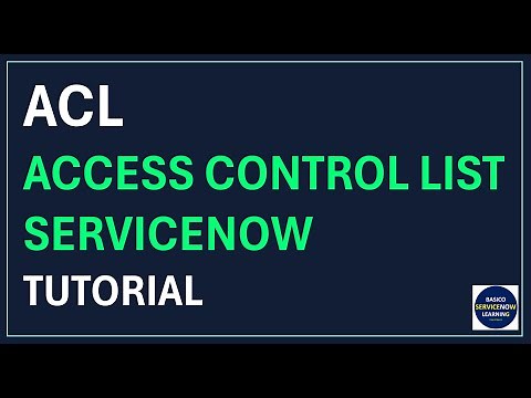 What is ACL in ServiceNow | How to Create and Debug ACL in ServiceNow | ServiceNow Training Videos