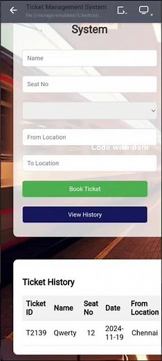 Responsive ticket booking webpage using HTML CSS and JavaScript #responsive #coding
