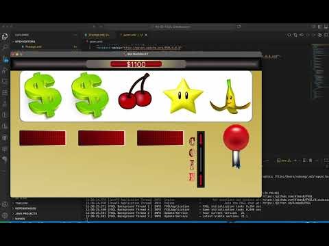 🎰 Building a Slot Machine Game with JavaFX & FXGL - Complete Tutorial