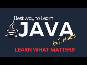 MASTER Java in 2 Hours | Java Programming Tutorial | W3Schools Java Tutorial for beginners