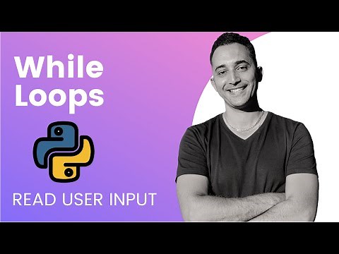 Python: While Loops (Reading User Input Indefinitely?!!)