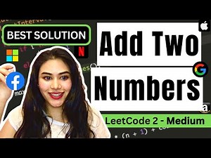Add Two Numbers - LeetCode 2 - Python