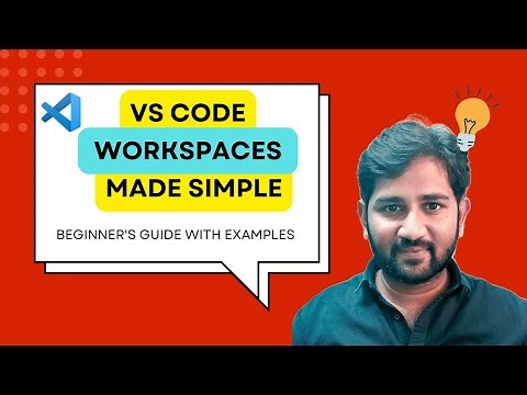 VS Code Workspaces Made Simple 🔥 | Beginner's Guide with Examples | #vscode #microsoft #programming