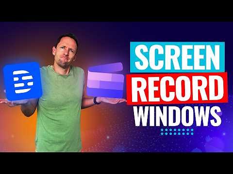 How To Screen Record on Windows (Free & Pro Level Options!)