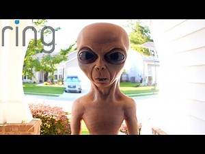 ALIEN CAUGHT ON RING CAMERA!